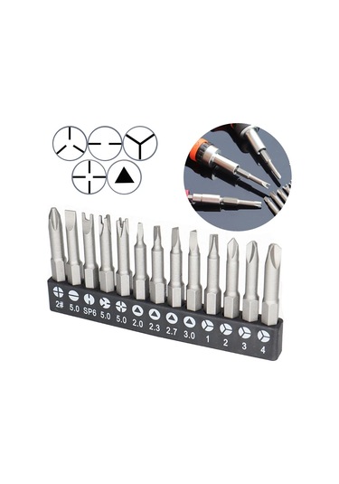 4-13 Adet Özel Şekianavida Bit Aracı Aksesuarları