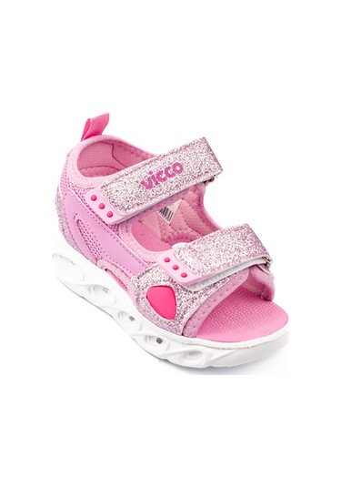 Vicco 332. B21y. 189 Roy Pembe Kız Bebek Sandalet Pembe
