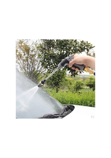 Novahub Çinko Alaşımlı Bahçe Hortumu Metal Püskürtücü, Yüksek Basınçlı, Ağır Hizmet, Kullanışlı Ve Dayanıklı