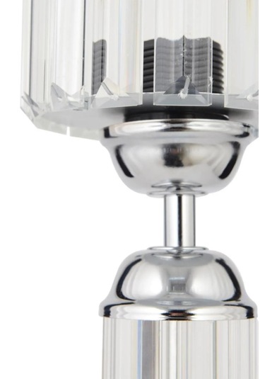 İstanbul Avize Kristal Taşlı Gümüş Kasalı Y-15 Gümüş Taş Kafalı Abajur