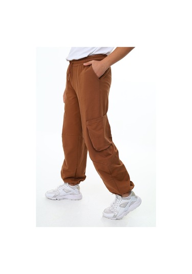 Toontoy Erkek Çocuk Eşofman Alt Kahverengi