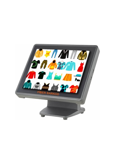 Fiber Barkod Sitemleri Mağaza Barkod Sistemi Set-5 Plus