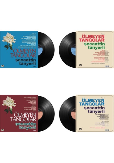 Şecaattin Tanyerli - Ölmeyen Tangolar Vol.1 / Ölmeyen Tangolar Vol. 2 2 Plak Özel Set