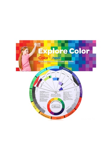 Yifomall Döner Renk Çarkı: Kalıcı Kaş, Eyeliner Ve Dudak Dövmesi İçin Renk Karışım Rehberi Ve Tattoo Malzemesi