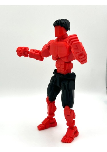 Hulk & Red Hulk Ikili Marvel Kahraman 3d Baskı Dummy Figür Seti