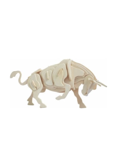 3D Ahşap Boğa Maket Puzzle 38 Parça