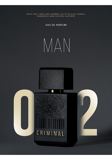 Criminal Man 02 Edp 50 ml Erkek Parfüm