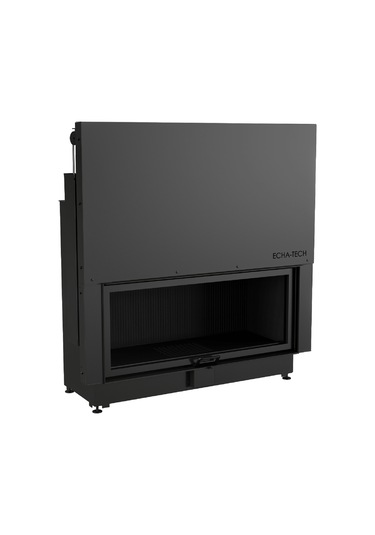 Echa Tech Asansörlü Çelik Şömine Haznesi Düz 120 X 51 D