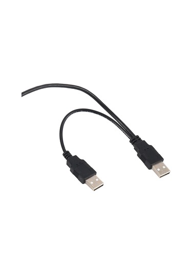 Nayomiglow Çift Usb 2.0 Erkek - Standart B Erkek Y Kablosu 80 Cm Yazıcı, Tarayıcı Ve Harici Sabit Disk Sürücüsü İçin