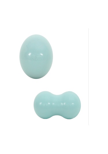 Vücut Egzersiz Mavi Renk Tekli Ve Fıstık Masaj Topu Seti Mavi