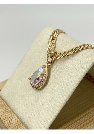 Xuping Tıbbi Alaşımdan Taşlarla Süslenmiş Kolye Ucu 323153640 Altın Rengi