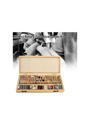 Mufunye 228 Parçalı Döner Alet Aksesuar Seti: Temizlik, Cilalama Ve Kesim İçin Profesyonel Çözüm