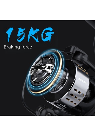 Mufunye Tam Metal Konstrüksiyonlu Spinning Reel - Çok Amaçlı Uzak Atış Balık Makinesi, Toptan Satış Da4000 Modeli