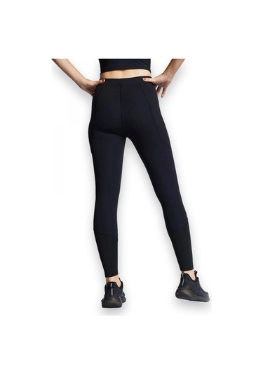 Lescon 24b-2007 Koşu Tayt Siyah Kadın Tayt