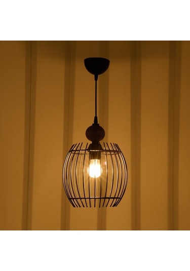 Safir Light Fiorenze Metal Sarkıt - Siyah - 80 Cm Siyah