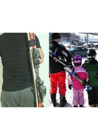 Pazly Suntek Kış Sporları Kayak Yokuş Aşağı İçin Mavi Kayış Mavi