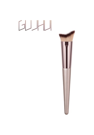 Yifomall Gujhui Profesyonel Makyal Fırçası Seti: Çok Amaçlı Fondöten, Allık, Kaş Ve Toz Fırçası Dahil 10 Parça Cilt Dostu Kozmetik Araçları