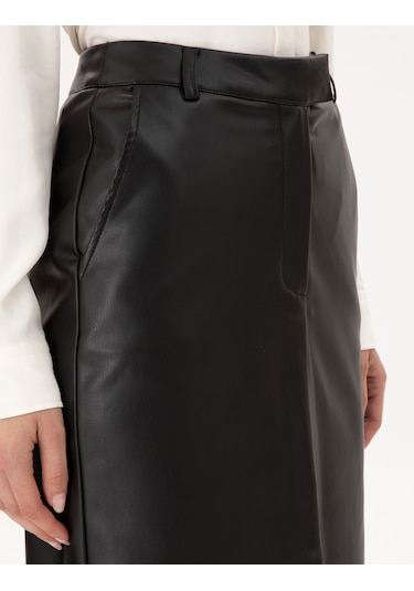 Pierre Cardin Kadın Siyah Etek Dokuma 50292628-vr046 Siyah