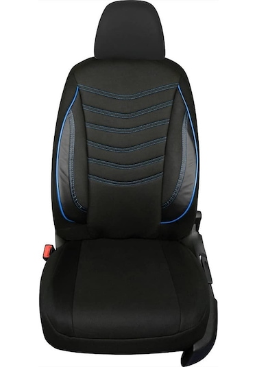 Navi Yeni Nesil Serisi Universal Oto Koltuk Kılıfı Siyah-Mavi