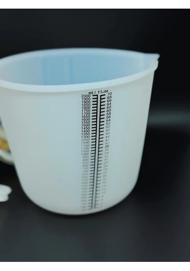 Galinacandles 2 Litre Esnek Silikon Alçı Karıştırma Kabı 471880791