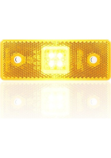 Sanel Ön Arka Yan 4 Led Lamba Sarı 10v 30v Sml01y