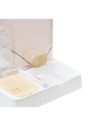 Suntek Otomatik Kedi Tiryakisi Besleyici Pet İçme Kasesiz-sarı