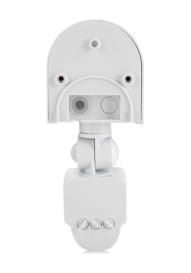 Shineyee Beyaz Abs+pc Entegreli 110-240v Entegreli Kızılötesi Hareket Sensörü, 12m Algılama Mesafesi, 180 Açı, Ayarlanabilir Zaman Gecikmesi Ve Işık Seviyesi İle Led/flüoresan Lambalar Akıllı Kontrol