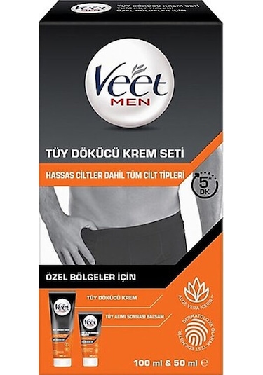 Veet Men Tüy Dökücü Krem Seti