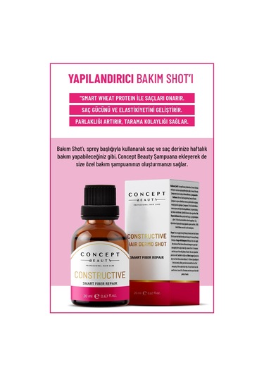 Concept Beauty Constructive Yapılandırıcı Shot 20 ML