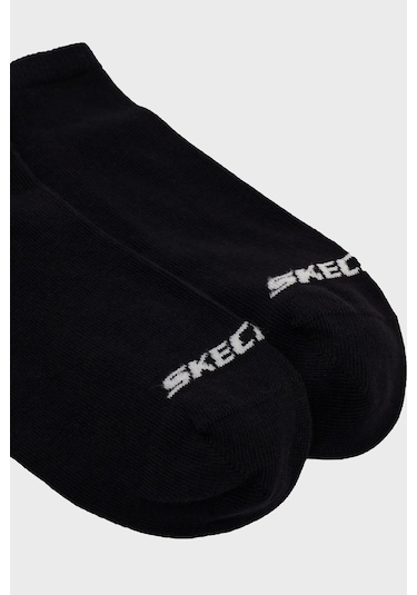 Skechers Pamuklu Logolu 3 Pack Çorap Unisex Çorap S2520315-3817 Siyah