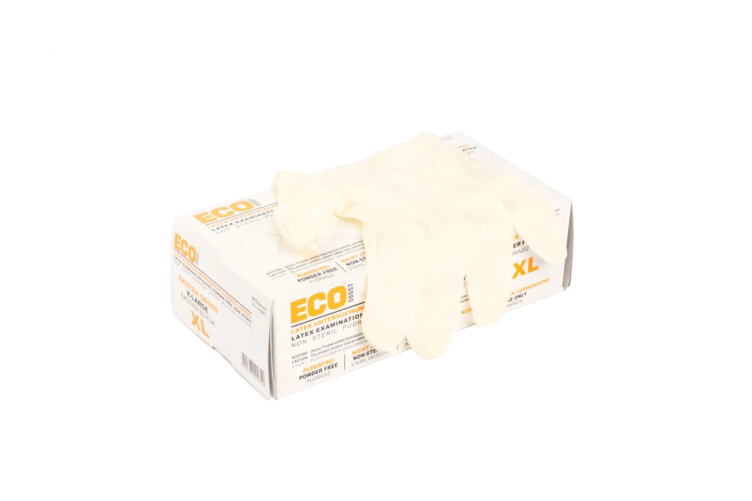 Eco Pudrasız Lateks Muayene Eldiveni X-large Xl
