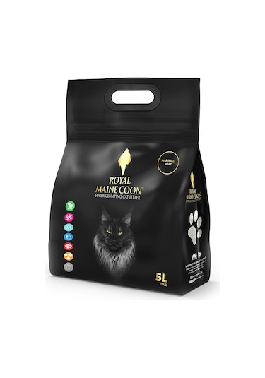 Royal Maine Coon Marsilya Sabunu Kokulu Perlit Kedi Kumu 5 L