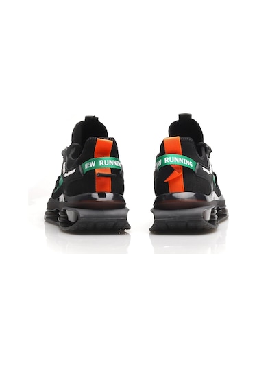 Aırboos Erkek Sneakers - Sıyah Yesıl 001