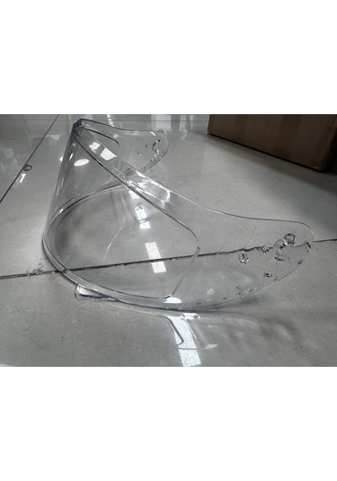 Yaozixa K21602 Ve K21436 Serisi Kasklar İçin Şeffaf Motosiklet Kask Lensesi - Pc Malzeme