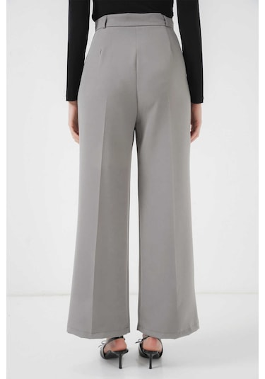 Gabria Bol Paça Cepli Pantolon Gri