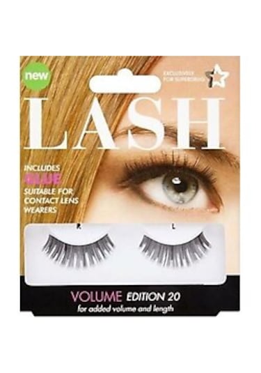 Superdrug Hacim Veren Takma Kirpik Volume Edition 20