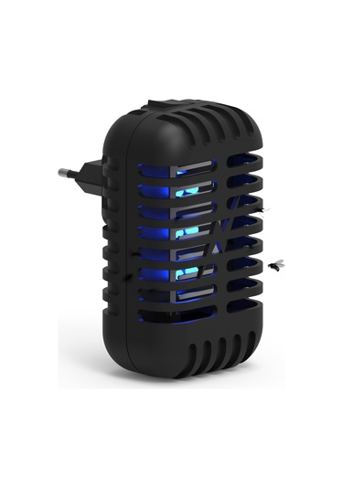 L6401b-eu Mini Ev Sivrisinek Katili Lamba Elektrikli Sivrisinek Siyah