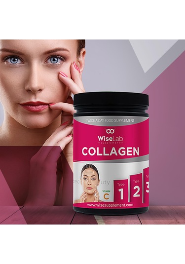 Wiselab Beauty Collagen Powder Tip123 Vitamin C 300gr