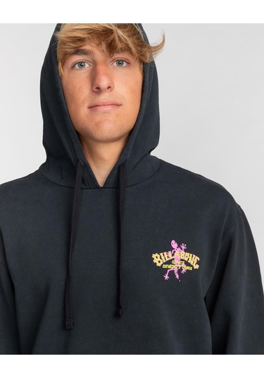 Billabong Lızards Po Ww Erkek Sweat Ebysf00130-blk Füme