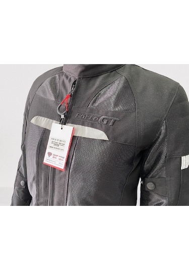 Forte Gt Inferno Kadın Motosiklet Montu 4 Mevsim Siyah Renk