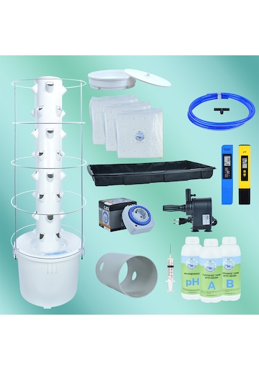 Dikey Hidroponik Sistem Set-4