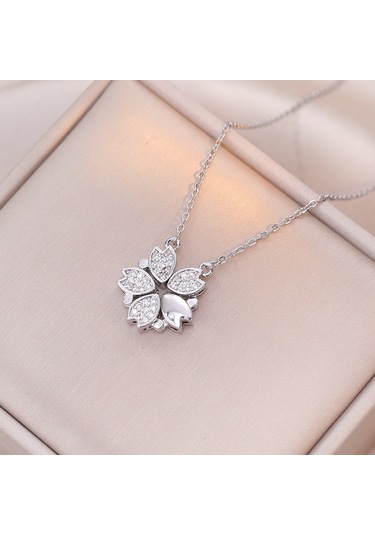 Bayan Kolye: Moda Estetiği Titanyum Çelik Kolye No.408 Çok REnkli