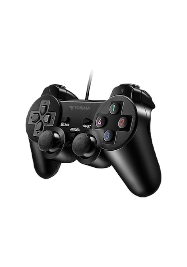 Torima P2 Analog Usb Joystick PC Gamepad Oyun Kolu Siyah