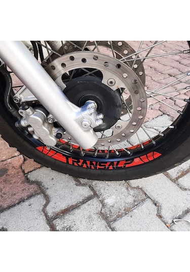 Honda Transalp Jant Şeridi Florasan Sarı