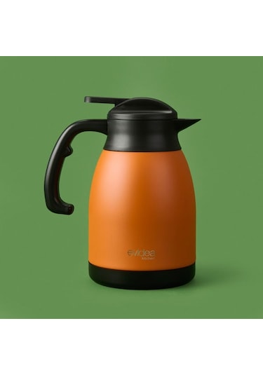Evidea Kitchen Çay Termosu - Turuncu - 1,5 Lt Turuncu