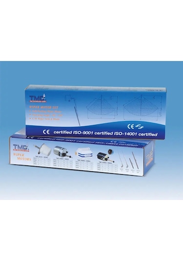 Tmc Silecek Motor Seti Krom 12V 90 Derece Krom