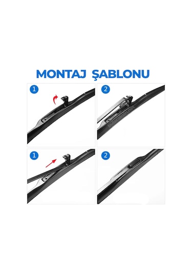 İnwells Hibrit Silecek Takımı Seat Toledo 1991-1999 İle Uyumlu