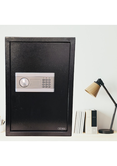 Yuma Ym-801-xxl Elektronik Şifreli Ve Anahtarlı Çelik Kasa