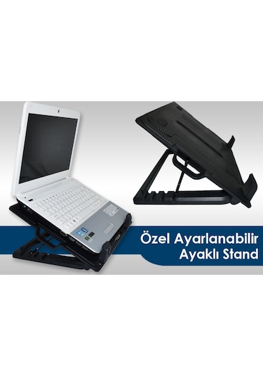 Inca INC-343FXS Tek Fanlı 7" - 17" Notebook Soğutucu