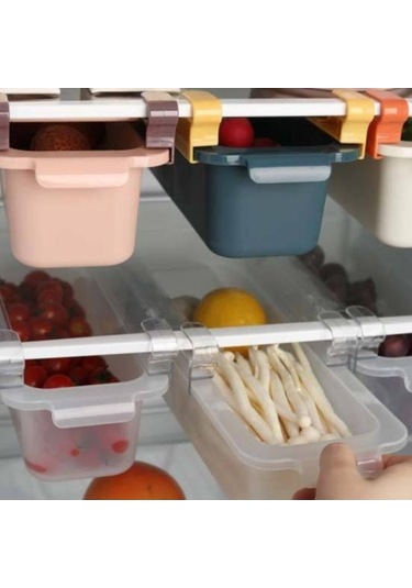 Pazly Şeffaf Gıda Organizatör Kutusu - Buzdolap Depolama Rafı - Mutfak İçin Şeffaf